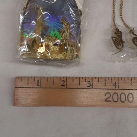 3 pc bundle of brass filligree Ornaments. - Picture 13 of 14